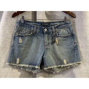 Polo Jean Company‎ Ralph Lauren denim cut off shorts women with charm Size 28